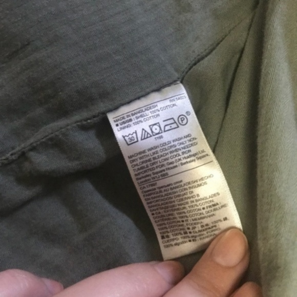 Banana Republic Wrap Military Jacket Size L - Picture 7 of 8